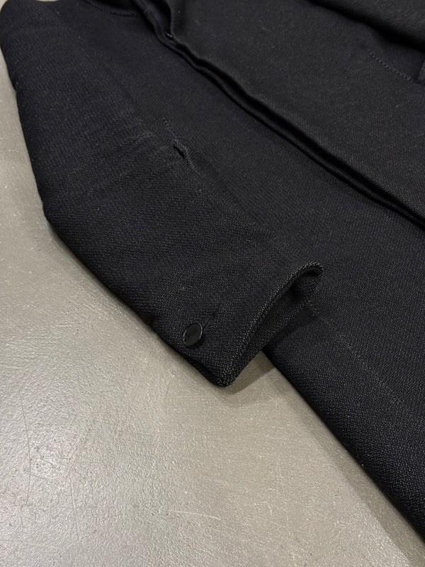 Carol Christian Poell unlined overlock dead end coat