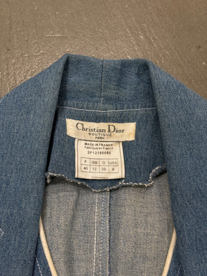 2000s Christian Dior hybrid denim jacket