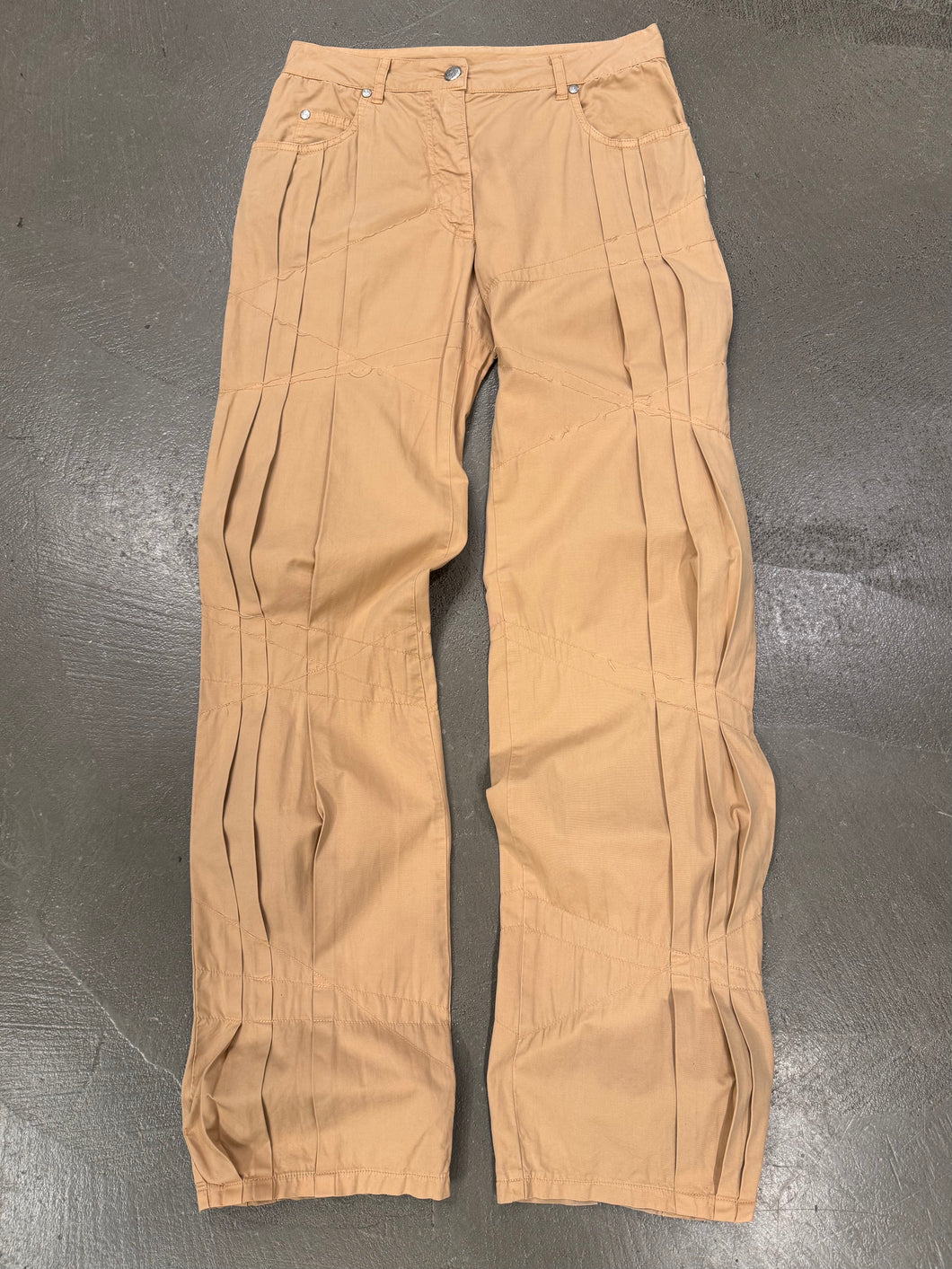 1990s Jean Paul Gaultier extensible layered pants