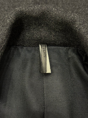 A/W2008 Dior Homme Asymmetrical wool coat