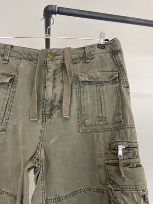 AW03 Dolce & Gabbana 18 pockets military cargo pants