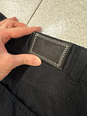SS2003 D&G parachute full zipper cargo pants