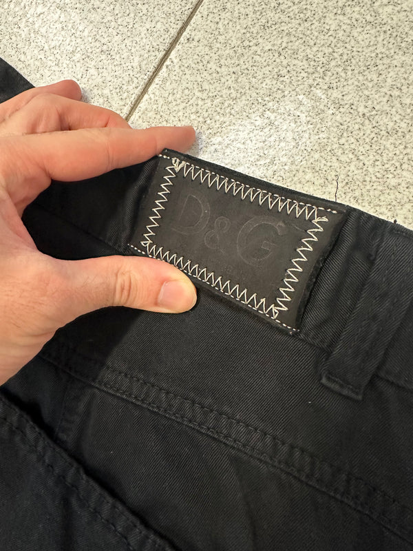SS2003 D&G parachute full zipper cargo pants