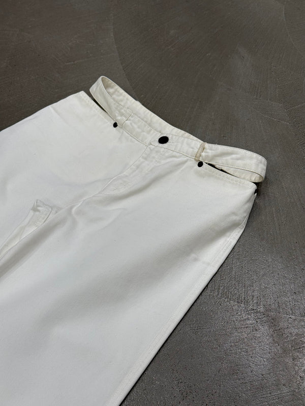 2001 Gucci by Tom Ford cut-out waist denim