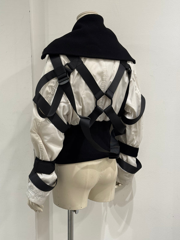 A/W 2003 Dolce & Gabbana runway bondage parachute jacket