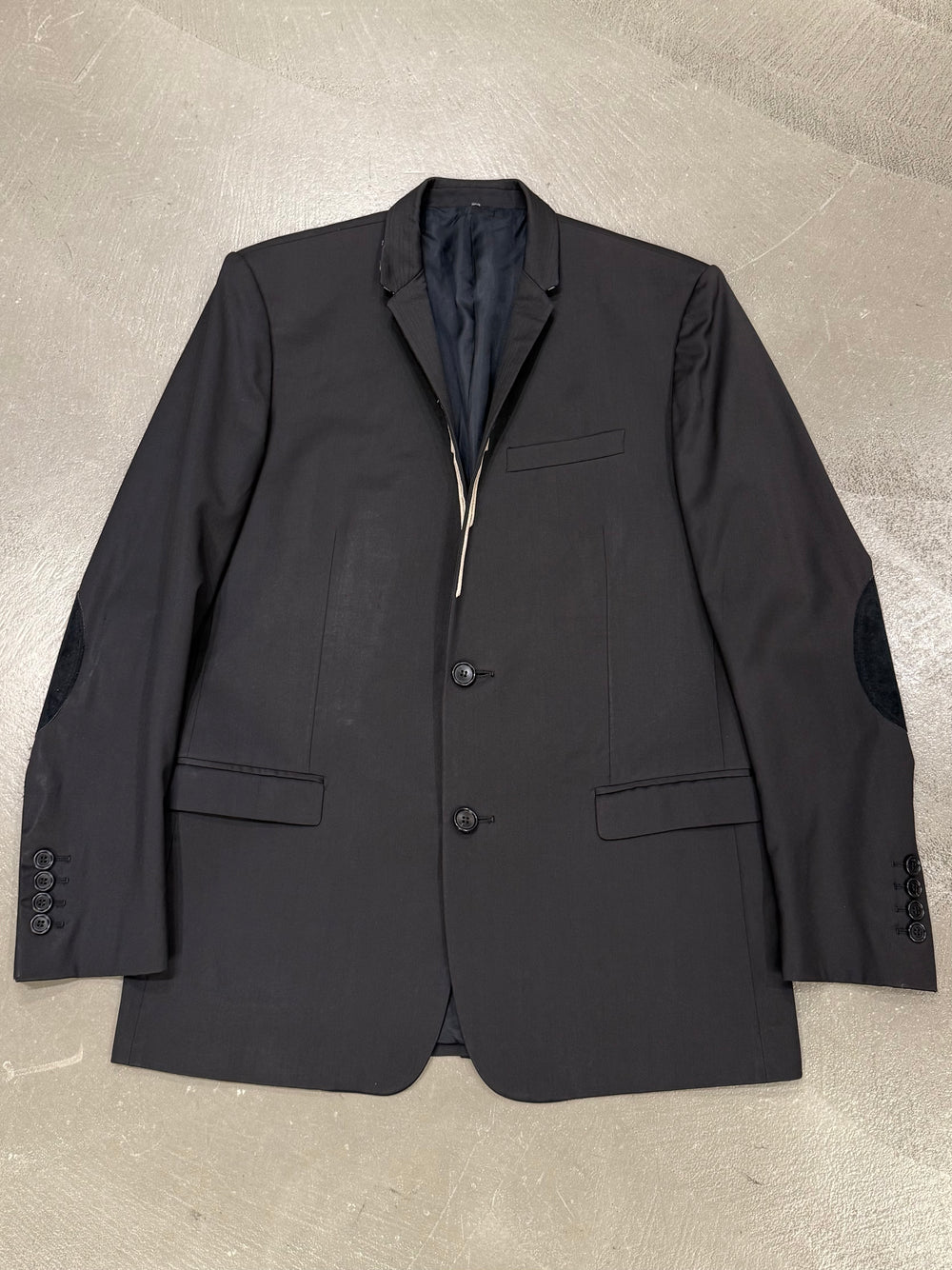 2010s Dior blazer with elbow patches