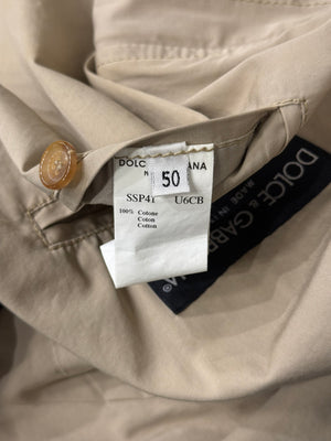 S/S2003 Dolce & Gabbana multi-pocket cargo bomber jacket