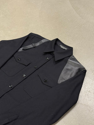 2016 Alexander McQueen leather straps shirt