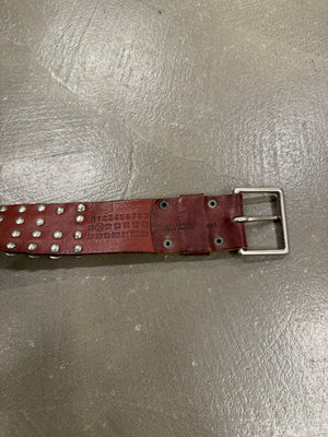 2000s Maison Margiela rare oversize studded heavy belt
