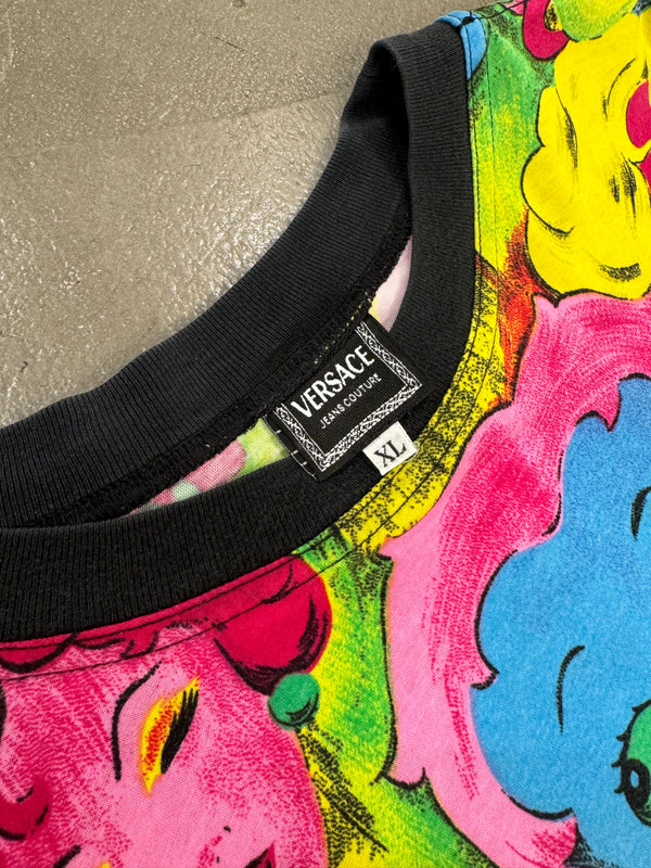1991 Versace jeans Couture "Betty Boop and Marilyn Monroe" t-shirt