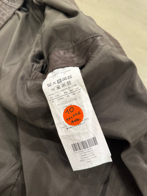 2014 Emporio Armani camo leather jacket