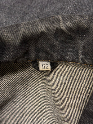 1990s Marithe Francois Girbaud “Closed” washed oversized bomber jacket