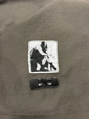 2010s Rick Owens DRKSHW long sleeve tunic t-shirt