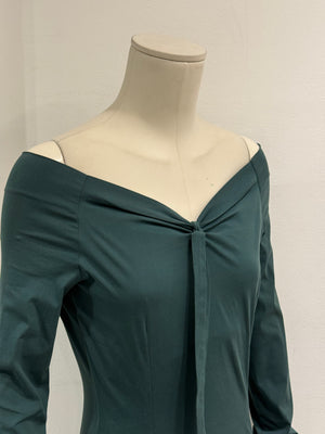 1990s Dolce & Gabbana draped midi dress