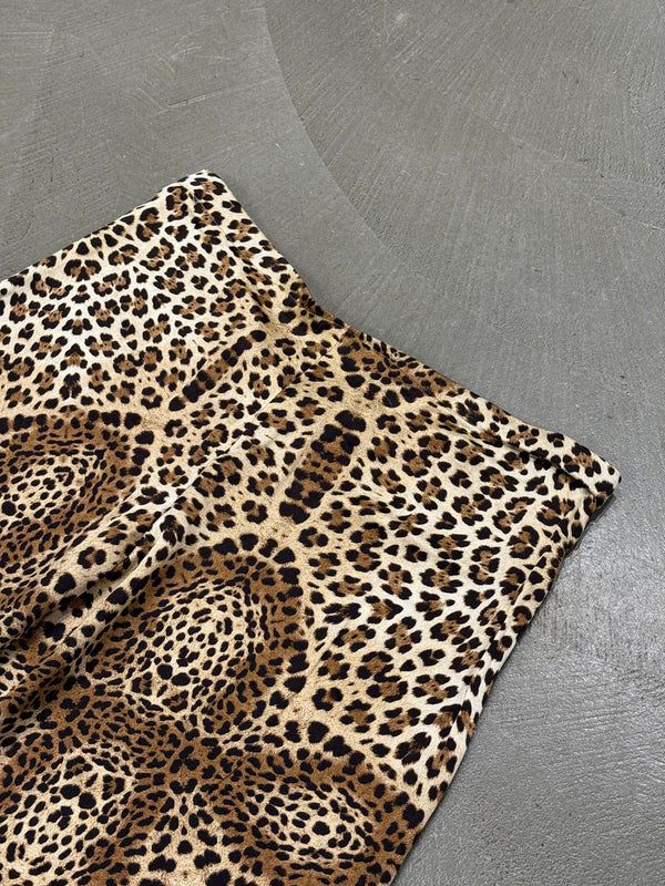 2007 Roberto Cavalli silk leopard print pants