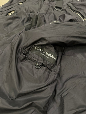 AW2003 Dolce & Gabbana bondage parachute runway jumpsuit/set