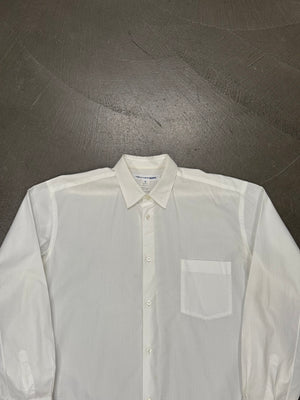 2010s Comme des Garçons oversized cotton long sleeve shirt