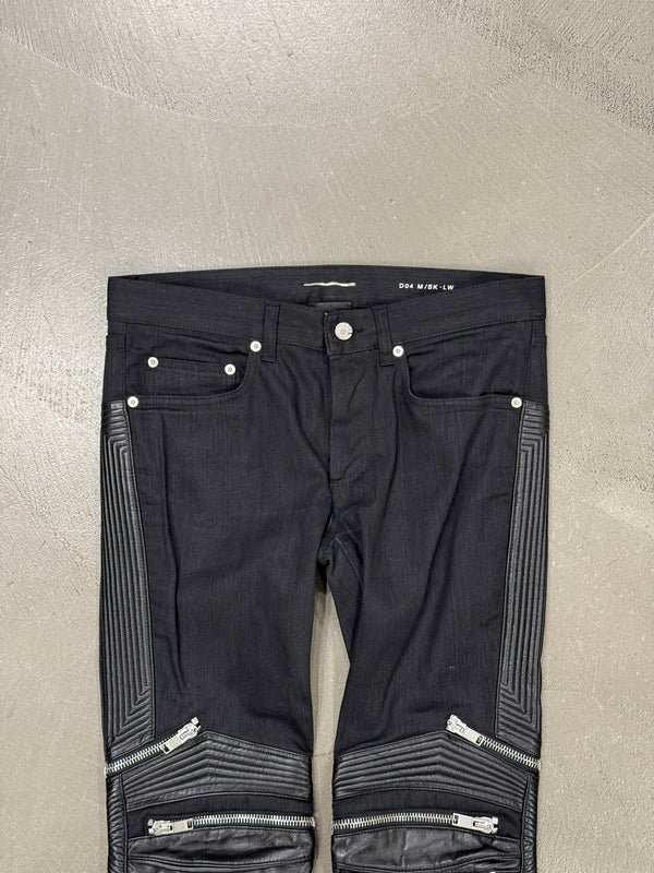 A/W2014 Saint Laurent by Hedi Slimane D04 biker denim