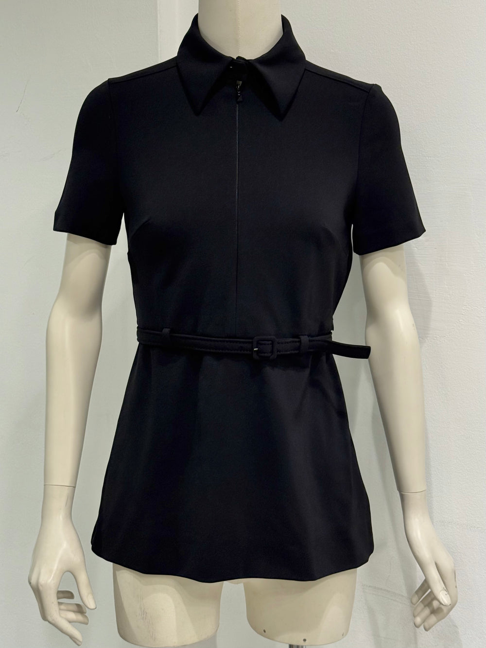 2000s Valentino belted tunic top