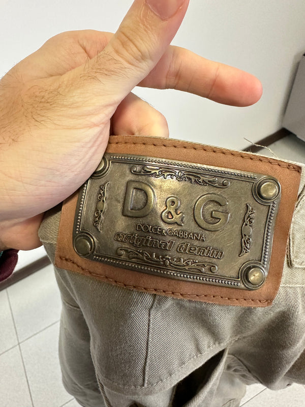AW2003 Dolce & Gabbana runway sample bondage cargo pants
