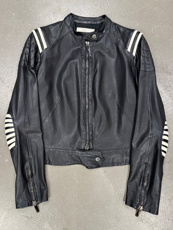 SS2005 Emporio Armani biker leather jacket