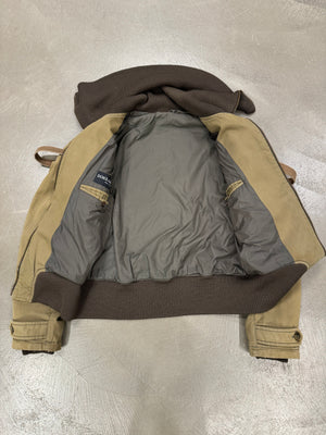 A/W 2003 Dolce & Gabbana parachute bondage bomber jacket