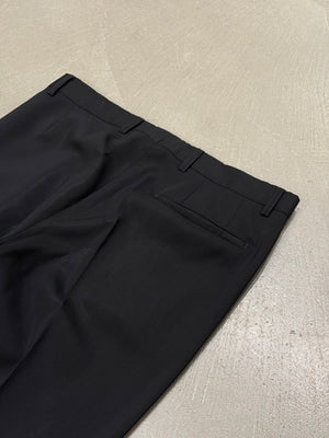 2010s Raf Simons wool flared trousers