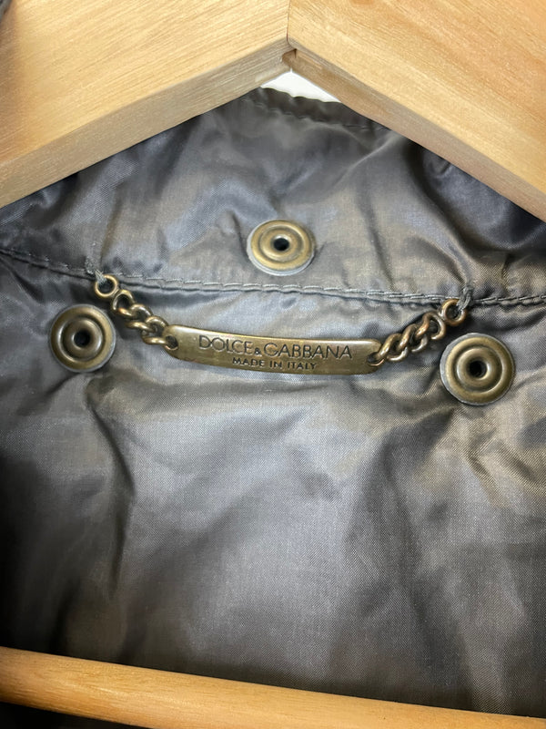 2003 Dolce & Gabbana bondage bomber jacket