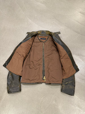 A/W2003 Dsquared2 3-in-1 runway coated military jacket