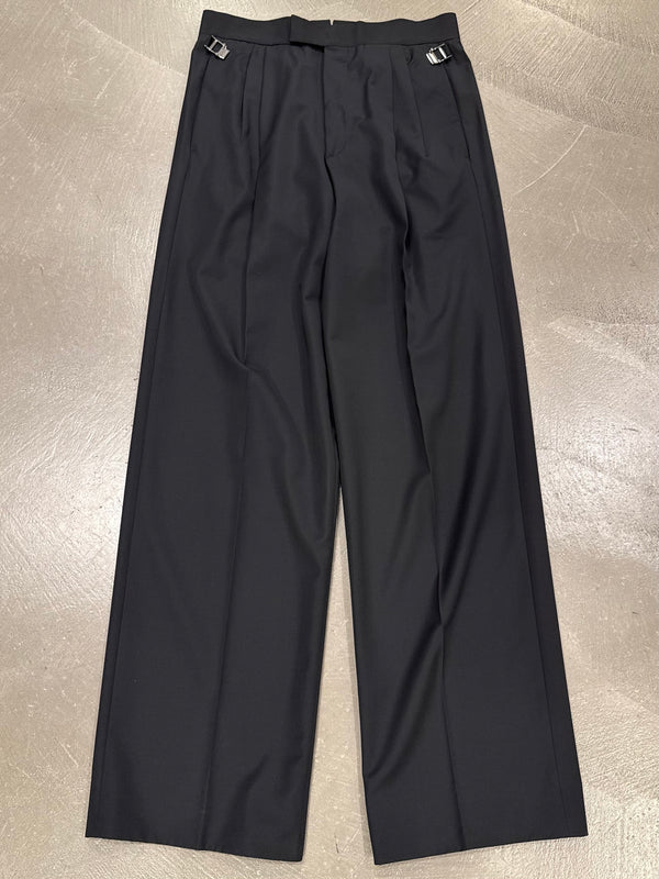 2000s Gucci by Tom Ford wide leg wool trousers