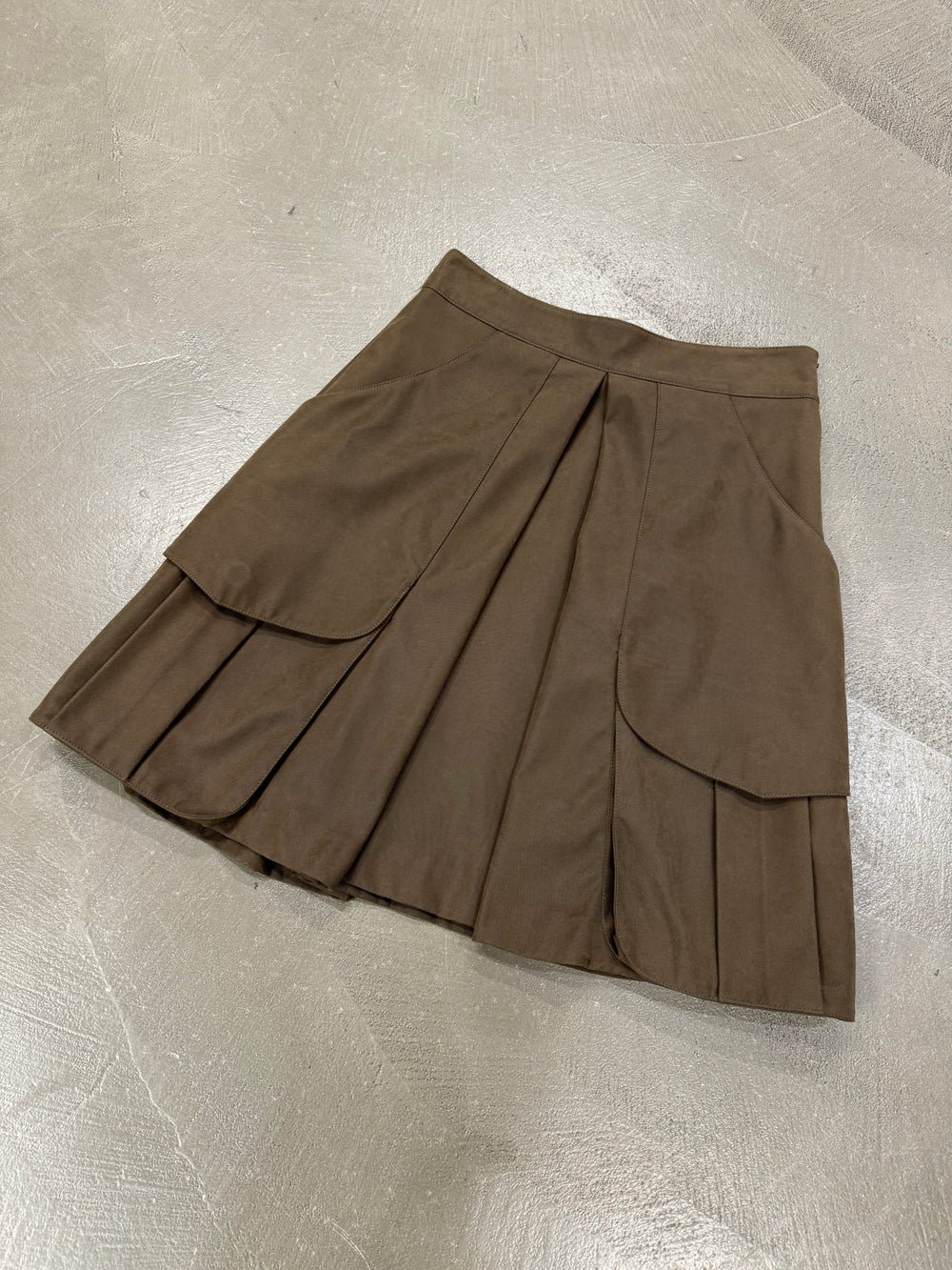A/W2010 Emporio Armani heavy cotton cargo skirt
