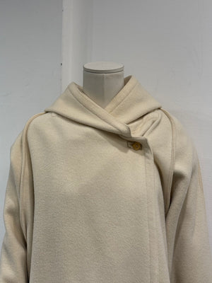 1990s Gianni Versace wool shawl-collar coat