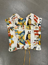 Load image into Gallery viewer, S/S2002 CHRISTIAN Dior cigar print corset top
