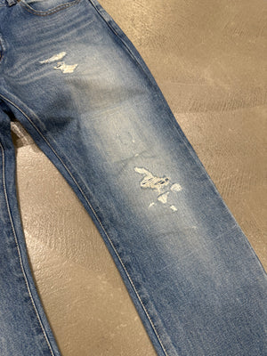 2016 Saint Laurent Distressed Jeans