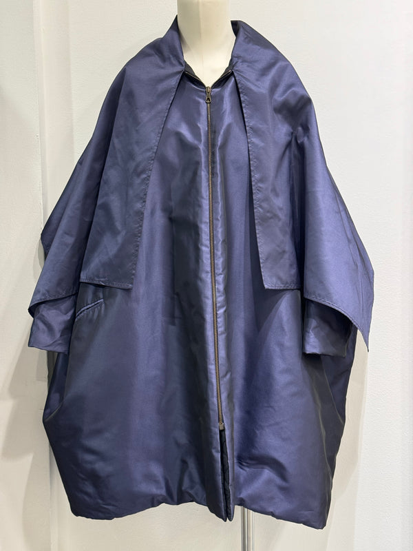 A/W 1991 Dolce & Gabbana iridescent oversized coat