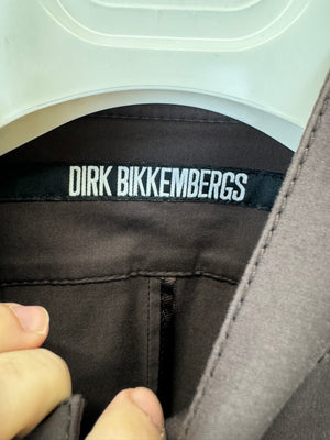 1990s Dirk Bikkembergs bondage leather straps jacket