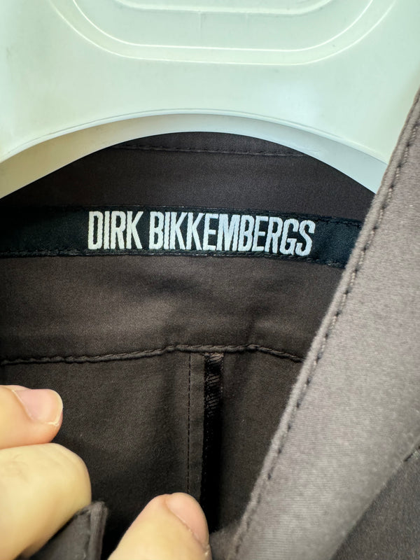 1990s Dirk Bikkembergs bondage leather straps jacket