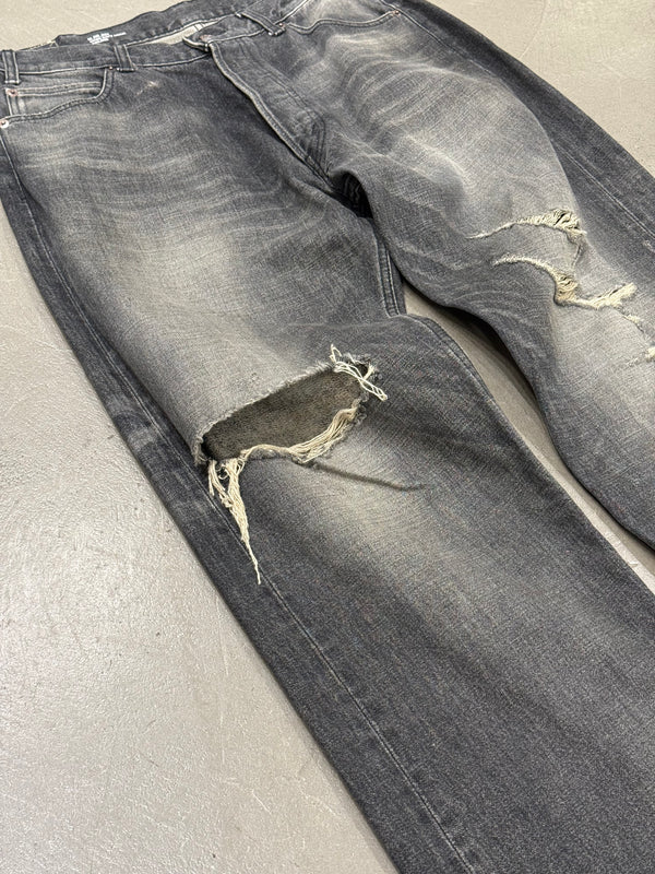 S/S2024 Celine wesley straight-leg distressed jeans