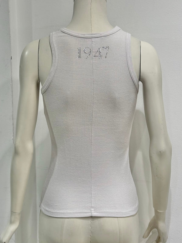 2000s Christian Dior by Galliano "J'Adore Dior" tank top