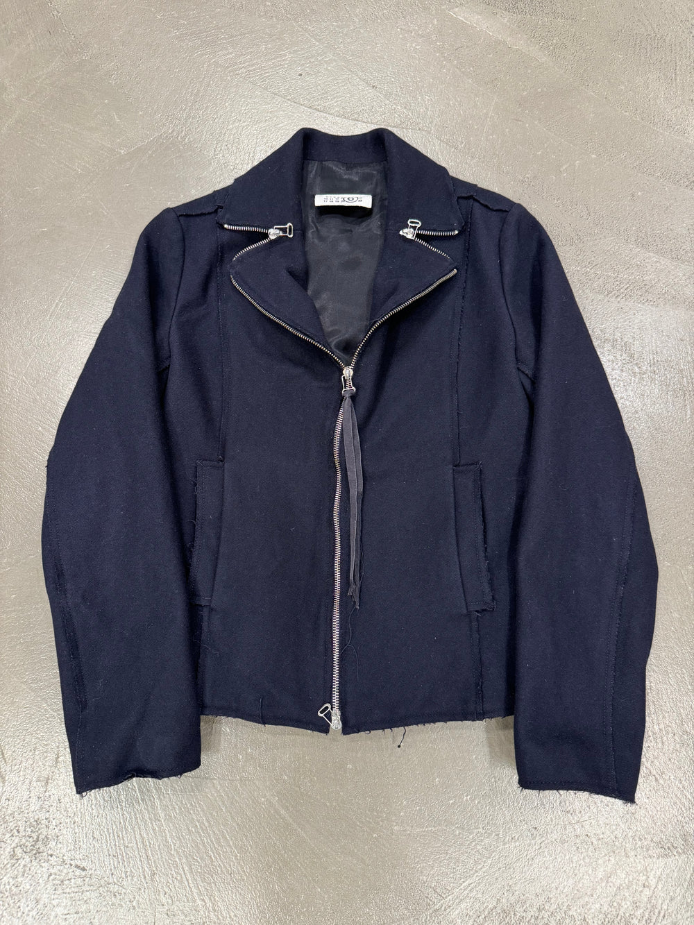 2006 Maison Margiela MM6 multi-zipper jacket
