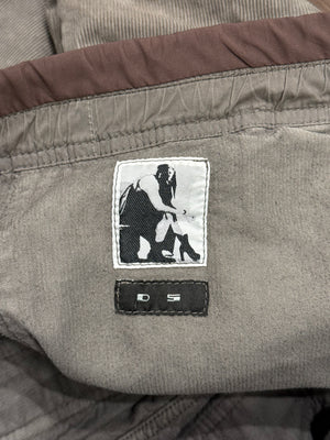 2015 Rick Owens creatch drawstring cargo pants