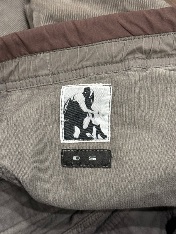 2015 Rick Owens creatch drawstring cargo pants