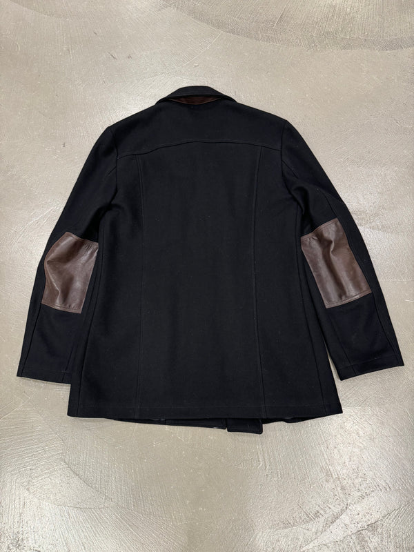 2000s Dolce Gabbana double breasted wool coat