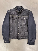 Load image into Gallery viewer, 1980s Marithe Francois Girbaud hybrid leather jacket
