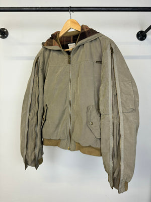 AW2003 Dolce & Gabbana zip sleeve bomber jacket