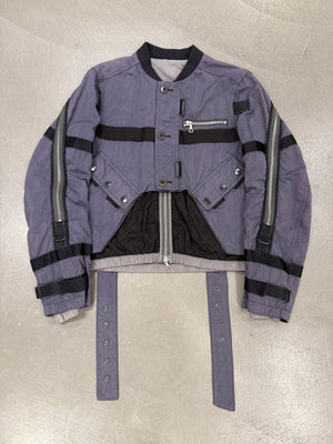 A/W2014 Dries Van Noten runway back-zip bomber jacket