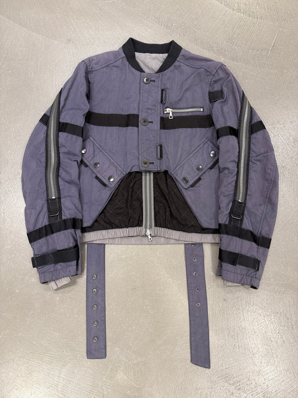A/W2014 Dries Van Noten runway back-zip bomber jacket