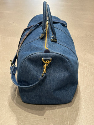 1996-1997 Chanel denim Boston bag