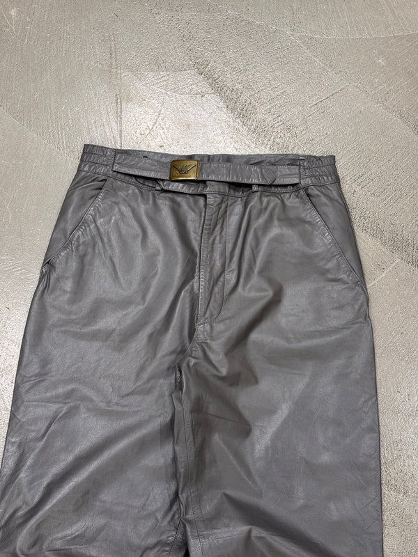 1980s Giorgio Armani leather pants