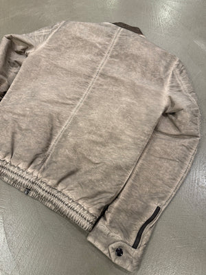 2000s Dolce & Gabbana object dyed bomber jacket